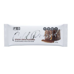 FIBRE BOOST Sticky Date Pudding 60g Cold Pressed Protein Bar