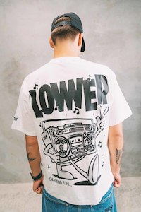 White: Beefy Tee 2.0 - Blaster