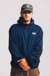 Jacket: Panel 1/4 Zip Hood - Bones