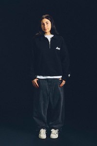 Black: Columbia 1/4 Zip - Lazer