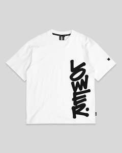 White: Beefy Tee 2.0 - Stacked Question Mark