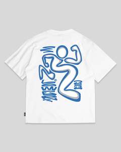 Blue: Beefy Tee 2.0 - Jog