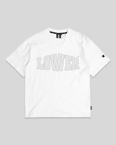 White: Beefy Tee 2.0 - Pyramid