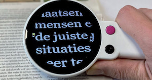 Looky Round V1 - Handheld electronic magnifier