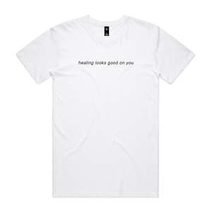 Grow Slow Club Tshirt Collection: Bespoke Tshirt in White LRG