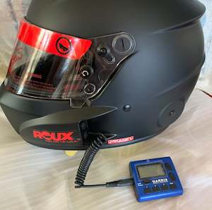 Roux Helmets: Roux Speedway Roux R-1 Helmet - with speakers