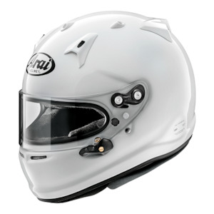 Arai Helmets: ARAI GP-7FRP CAR HELMET FIA 8859-2020 - hans post compatible