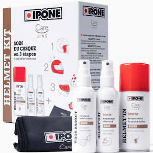 Ipone: IPONE - HELMET CARE CLEANING KITS & IN & OUT CLEANER