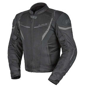 Mnz New Zealand: RJAYS SWIFT III Jacket Blk/Grey - Hi Flow Mesh Sports