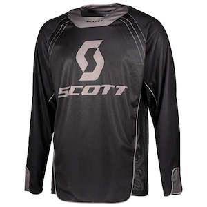 Scott: SCOTT ENDURO JERSEY BLACK / GREY