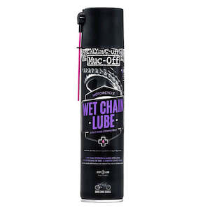 Lubricates Oils Cleaners: MUC-OFF WET CHAIN LUBE
