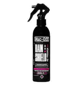 Lubricates Oils Cleaners: MUC-OFF RAIN SHIELD WET RE-PROOFER