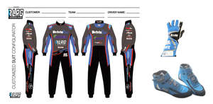 Speedway Race Gear Helmets Radios: Fully Customize Race Combo Package   - SFI RACE SUIT / GLOVE / BOOTS