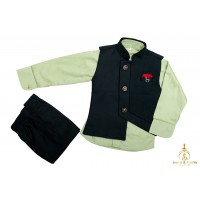 Kids Wear Online Kids Clothes Sale Kids Designer Clothes: Black colour full sleeves T-Shirt