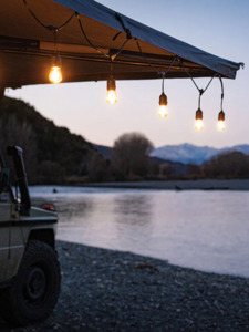 Camping Gear Accessories: 12V Outdoor Festoon Lights