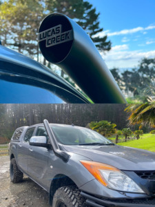 4" Stainless Steel Snorkel – Mazda BT-50 3.2L