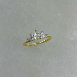 Mia - 14K Yellow gold vermeil