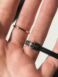 Moon Jewels Collection: Ring size finder