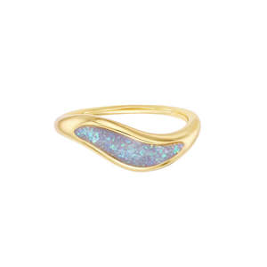 La Kaiser: Opal Dreamers Wave Ring