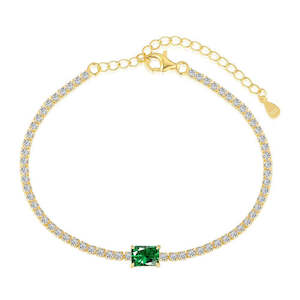 Ever After Emerald Tennis Bracelet