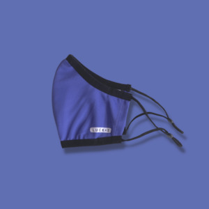 LUCKEFit™ Travel Face Masks |  Award-Winning ViralOff® | NZ Helix+ Filter | Blue