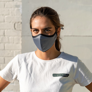 LUCKEStaple™ Reusable Mask | Ocean Balance™ | Pebble