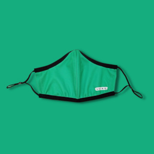 LUCKEFit™ Travel Face Masks |  Award-Winning ViralOff® | NZ Helix+ Filter | Apple Green