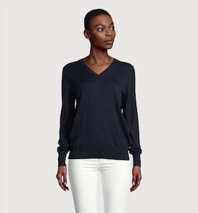 Sweatshirts Knitwear: Sullivan Women | Women's V-Neck Sweater