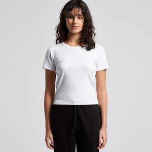 T Shirts: Women's Organic Rib Baby Tee 4074