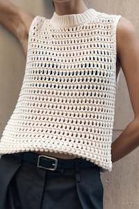 BLANCA | Wallace Vest | Cream