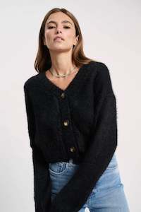 Tops: NEUW | Kate Knit Cardi | Black