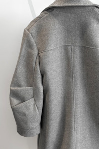 Outerwear: LUC | Ariana Coat | Mushroom