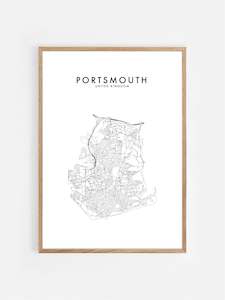 PORTSMOUTH, UK - HOMETOWN PRINT