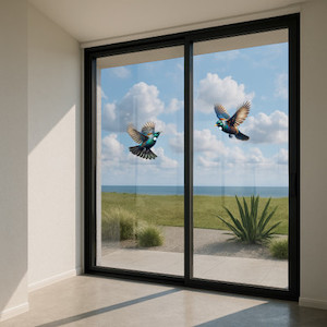 VALUE PACK A Tui A & Tui B SAFETY DECALS for glass 2 PACK