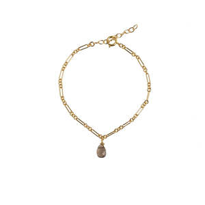 50 100: Smoky Quartz AKAROA Bracelet