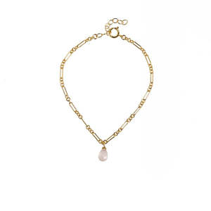 Coastal Collection: Rose Quartz AKAROA Bracelet