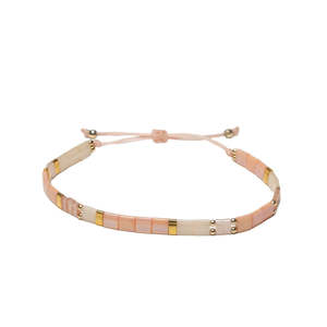 Coastal Collection: Peach HOKITIKA Tila Bracelet