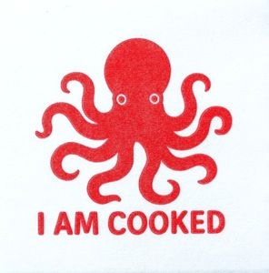 Our Napkins: I’m Cooked – Octopus Luncheon Napkins (Pack of 20)
