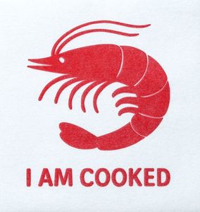 I’m Cooked – Prawn Luncheon Napkins (Pack of 20)