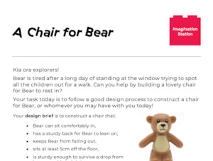 Learn At Home: A Chair for Bear