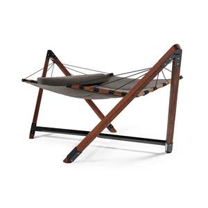 End Of Line: SALE - Free-standing Hammock - Quilted - Double Coal