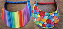 Accessories: Sun Visors - Rainbow and Shells