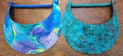 Accessories: Sun Visors - Marbled and Seashells