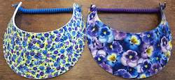 Accessories: Sun Visors - Mini Pansy and Pansy