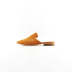 SALE SOPHIA MULE - SUEDE TAN