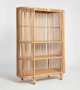 LULU LUXE COASTAL - RAMA RATTAN SHELF