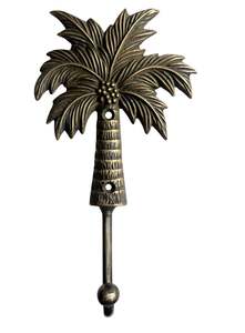 Lulu Luxe Coastal 1: LULU LUXE COASTAL - BRASS PALM HOOKS