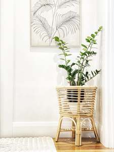Lulu Luxe Coastal 1: LULU LUXE COASTAL - RATTAN PLANTER