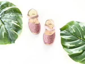 MINI LULUS - DUSKY PINK GLITTER