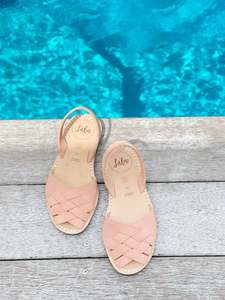 Nubuck Braided: NUBUCK - SALE BRAIDED PINK